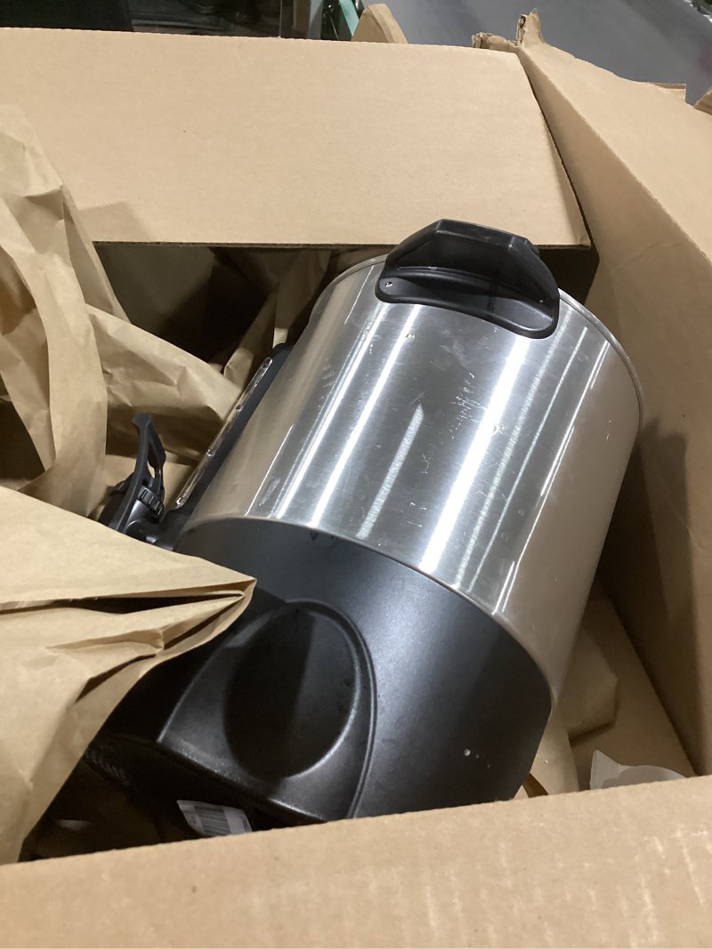 Condition photo showing As Is for Hamilton Beach 45 Cup Fast Brew Coffee Urn and Hot Beverage Dispenser, 40521