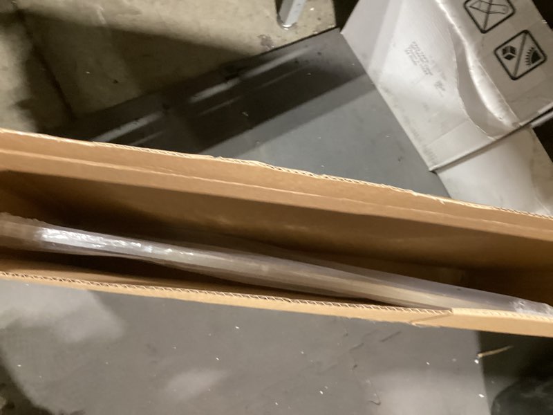 Condition photo showing As Is for CALPALMY (2 Pack) 1/4" Thick Clear Acrylic Sheets - 18 x 24 Pre-Cut Plexiglass Sheets for Craft Projects, Signs, Display Cases, Sneeze Guard and More - Cut with Engraver, Power Saw or Hand Tools 18x24", 1/4" Thick Clear 2