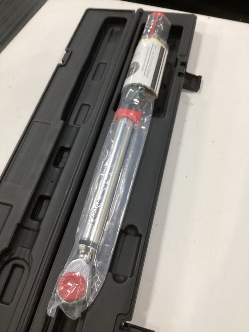 Condition photo showing Good Condition for leolee 1/2-inch drive digital torque wrench with angle, 7.38-147.5 ft-lb/10-200 nm electronic torque wrench with preset value, data storage, buzzer, led flash notification for motorcycle, car 1/2-inch 7.38-147.5 ft-lb/10-200 nm