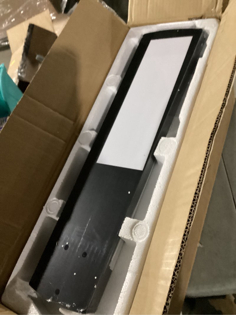 Condition photo showing New/Like New for Ceiling Fans with LED Lights, 52 Inch 5-Blade Ceiling Fan Remote Control, Industrial Ceiling Fan with Reversible DC Motor, Downrod Mount LED Ceiling Light Chandelier for Bedroom (Gold & Black)