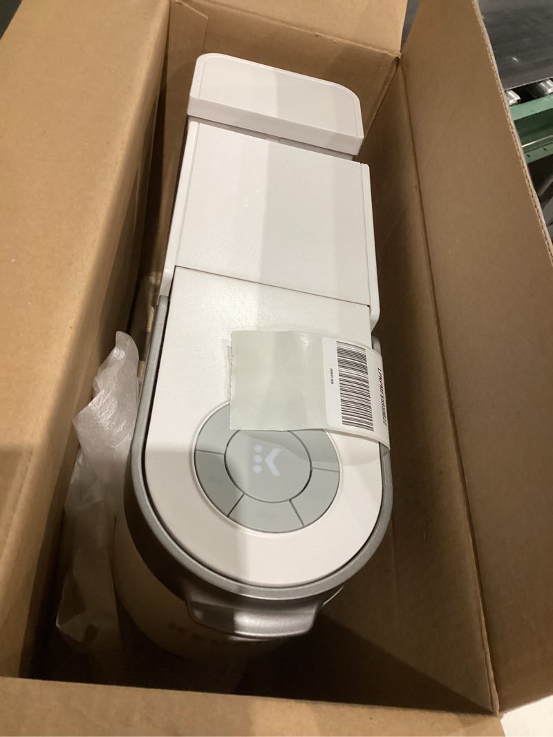 Condition photo showing Good Condition for keurig k-slim single serve k-cup pod coffee maker, multistream technology, 3 brew sizes, slim and sleek design, 46oz removable reservoir, white