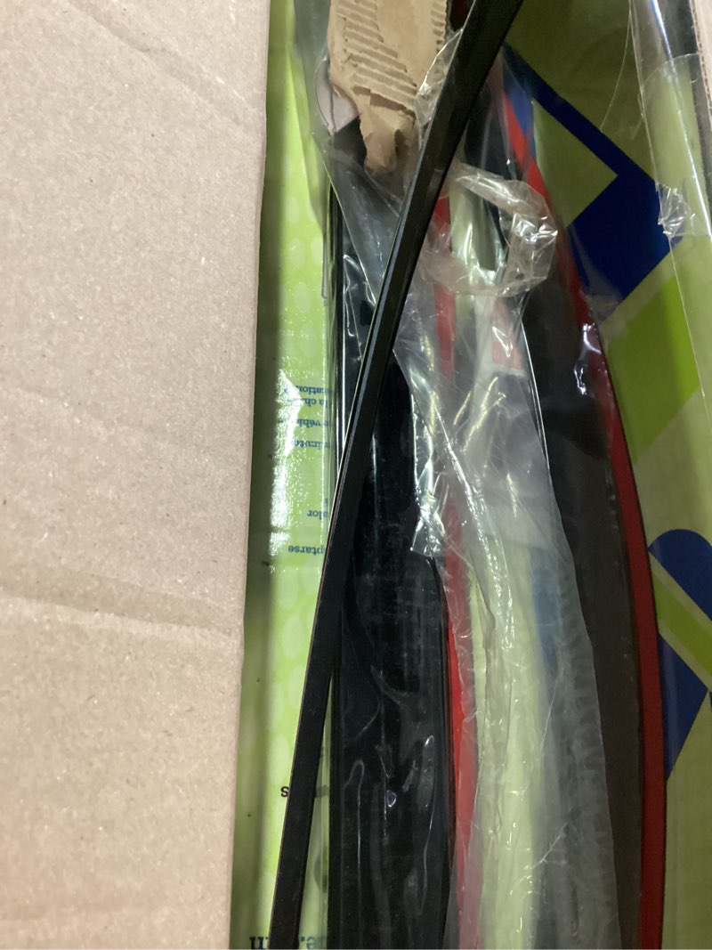 Condition photo showing As Is for auto ventshade [avs] in-channel rain guards for 2019-2026 chevrolet/gmc silverado/sierra 1500, 2020-2026 silverado/sierra 2500/3500, crew cab only | window vent visors, 4 pcs. - smoke | 194805 in-channel - smoke