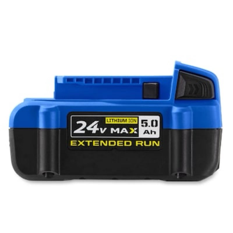 kobalt 24 -volt, 5 ah 1 -pack lithium ion (li-ion) battery