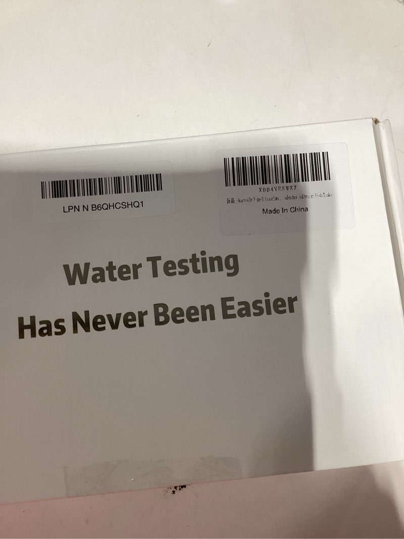 Condition photo showing New/Like New for kactoily Smart Aquarium Monitor Multi-Parameter Digital Water Tester for Freshwater Slatwater Fish Tanks Ponds Slim Monitor with Floating Ring