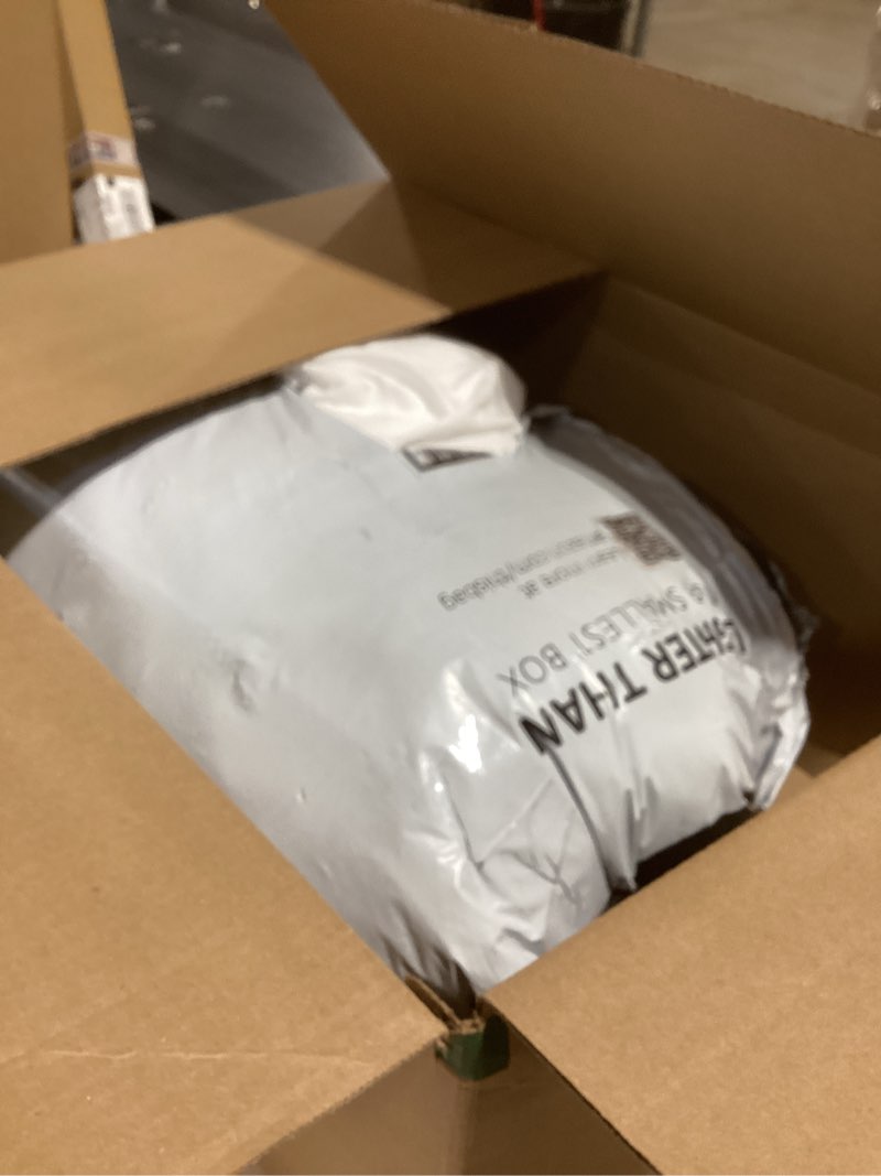 Condition photo showing As Is for COHOME Premium King Size Comforter All Season Quilted Down Alternative Duvet Insert Cooling Breathable Reversible Design Luxury Hotel Warm Comforter with Anti-Clump Tech & 8 Tabs - White 90"x102" White King Comforter