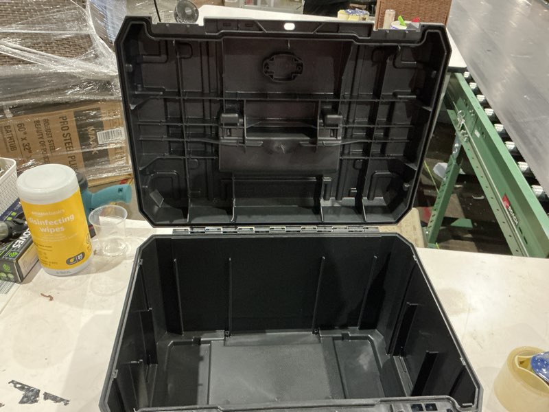 Condition photo showing Good Condition for tstak vi 17 in. stackable deep tool storage box