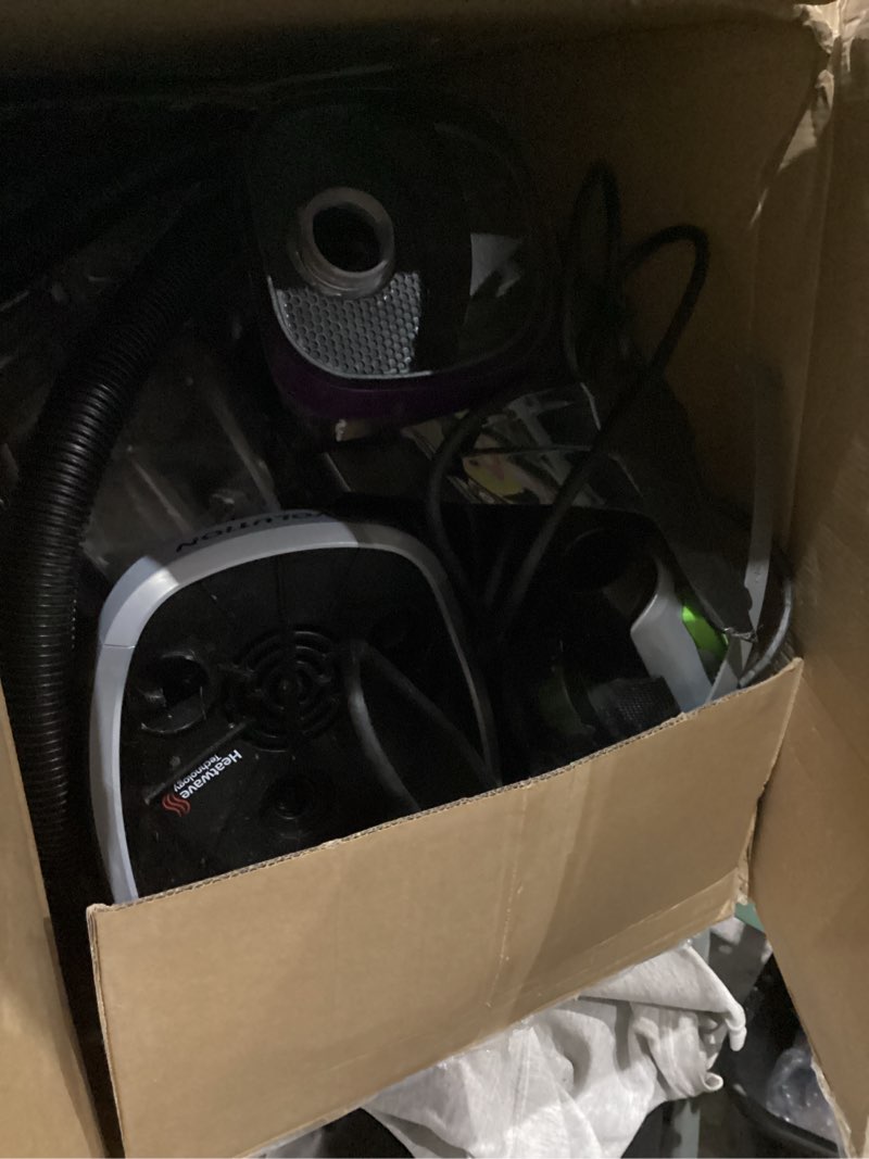 Condition photo showing As Is for bissell proheat 2x revolution pet pro plus, 3588f, upright deep cleaner, 30-minute dry time, dual dirt lifter powerbrush, hose & tool attachment, pet upholstery and tough stain tool included proheat revolution pet pro plus
