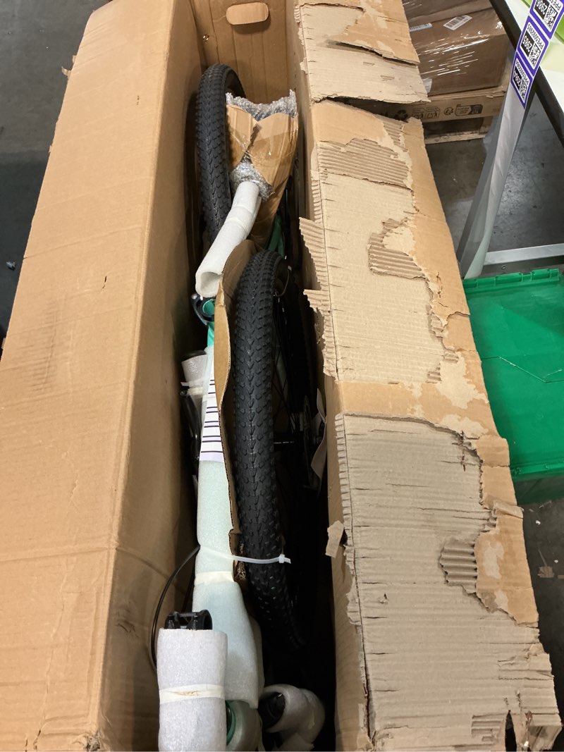 Condition photo showing Good Condition for hiland bamcbase womens mountain bike, 24 26 inch 18 speeds hybrid commuter bicycle for adults, sport hardtail trail mtb white 26 inch