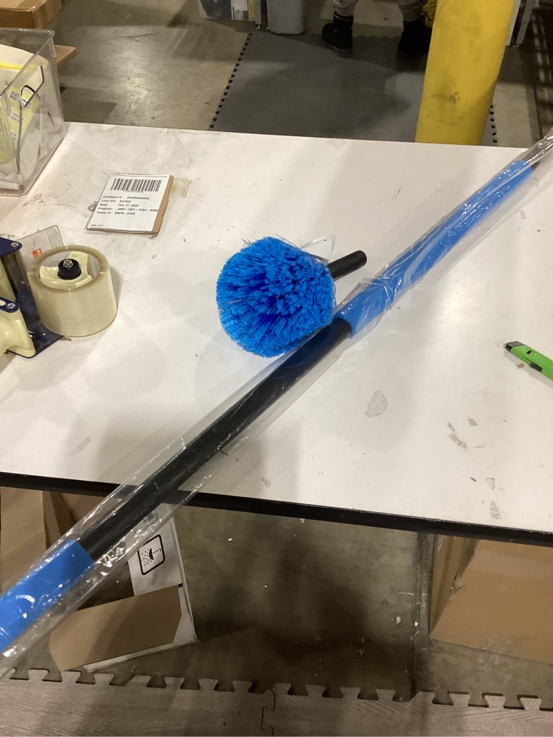 Condition photo showing New/Like New for 20 Feet High Reach Duster Kit with 5-12 Ft Extension Pole, Cobweb Duster with Telescoping Pole, Window Squeegee with Scrubber, Spider Web Brush, High Ceiling Fan Duster for High Window, Interior Roof
