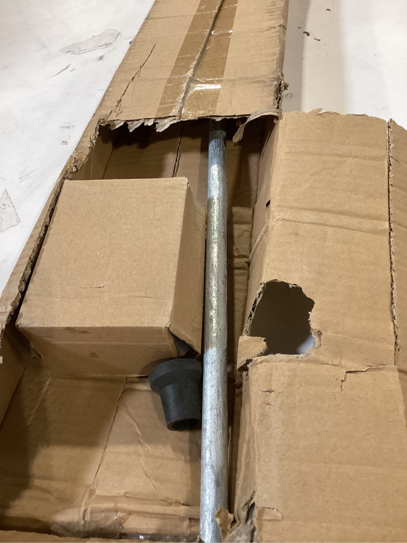 Condition photo showing As Is for vivida gate drop rod 36 inch, chain link drop rod, heavy duty cane bolts pin latch for single or double gate, chain link fence parts, for 1-3/8" gate post, 1 pack 1-3/8" × 36" (1 pack)