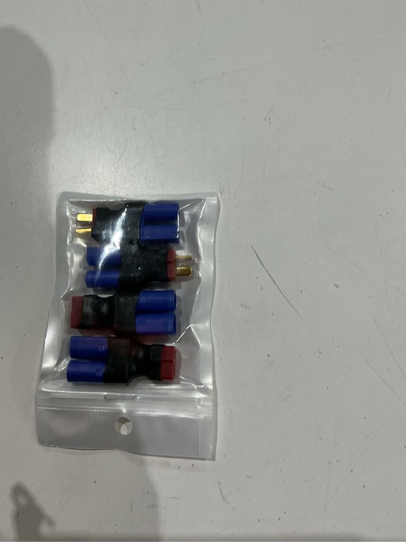 Condition photo showing Good Condition for 2pairs ec5 to t-plug deans style male female rc connector adapter ec5 male to t plug female, ec5 female to t-plug male compatible with arrma e-flite for rc car truck airplane lipo and more