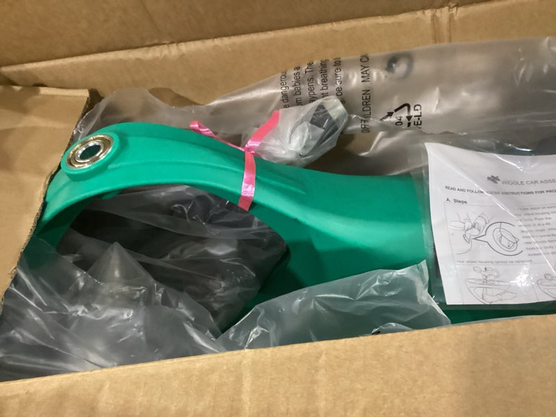 Condition photo showing Good Condition for wiggle car ride on toy ? no batteries, gears or pedals ? twist, swivel, go ? outdoor ride ons for kids 3 years and up by lil? rider (green)