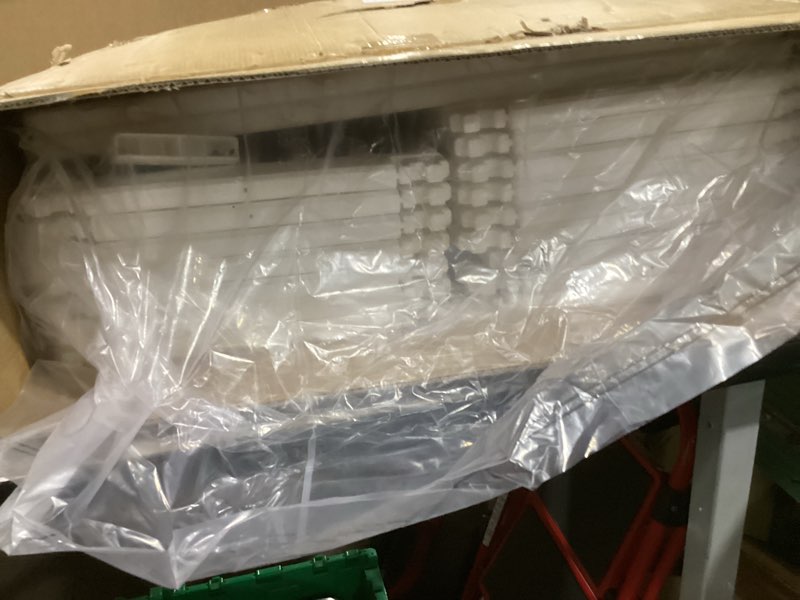 Condition photo showing New/Like New for Dog Playpen with Door & Cover Top,18*Fence Panel Puppy Playpen, 2 Room Dog Crate, Pet Playpen for Small & Medium Dogs, Puppy Play Pen for Indoors & Outdoor 67"L x 27.2"W x 21.7"H