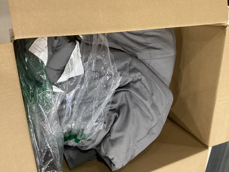 Condition photo showing Good Condition for weighted blanket 20lbs 60"x80", weighted blankets for adults, cooling weighted blanket for sleeping, machine washable soft & breathable all-season comfort & premium glass beads(60" x 80" 20 lbs) 60"x80"20lbs