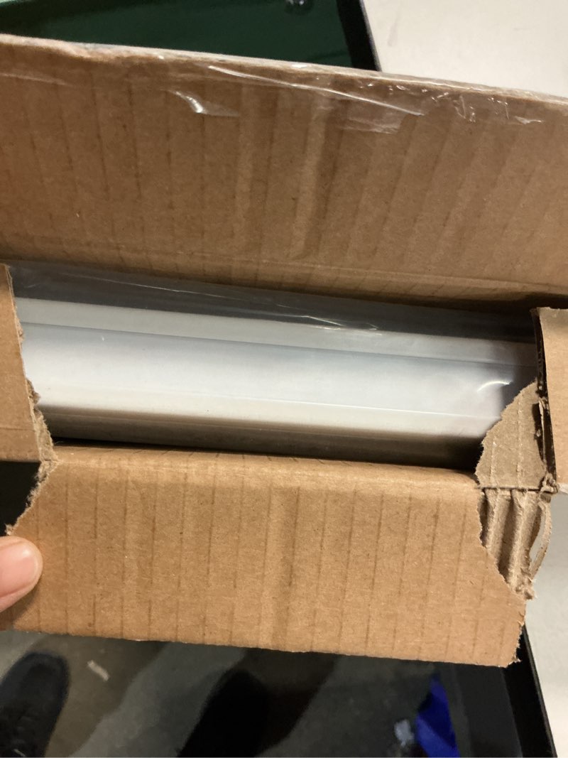 Condition photo showing Good Condition for LazBlinds No Tools No Drill Cordless Cellular Shades, Blackout Light Blocking Honeycomb Shades for Home, Thermal Insulation Blinds for Windows, 47" W x 48" H, White Blackout-white 47" W x 48" H