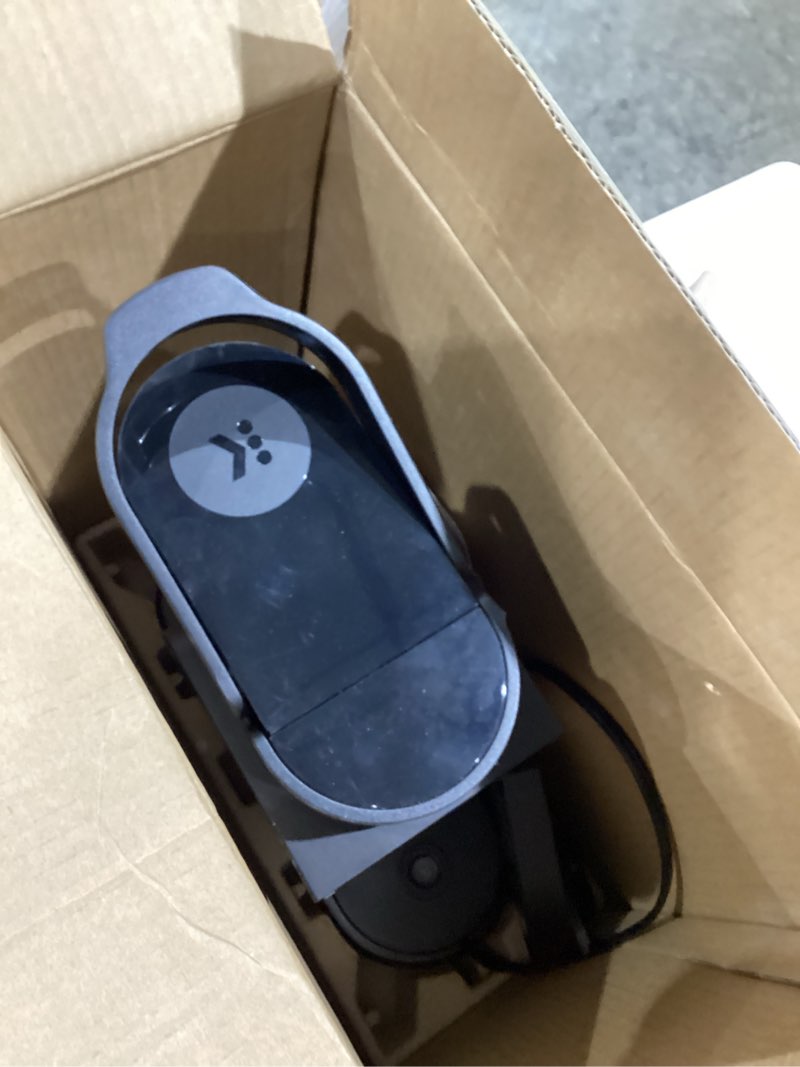 Condition photo showing As Is for keurig k-express single serve k-cup pod coffee maker, 3 brew sizes, strong button feature, 42oz removable reservoir, black