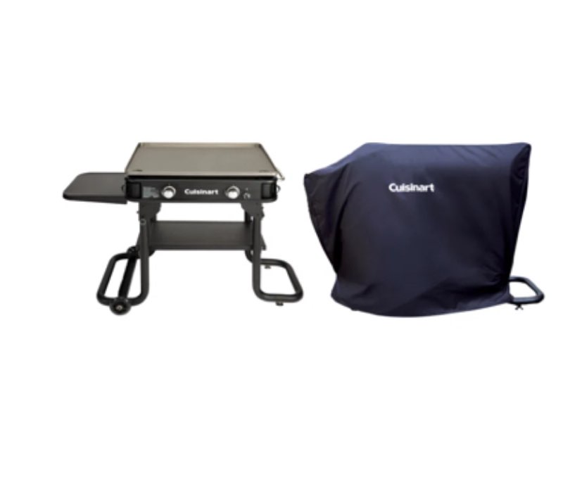 28" Two Burner Gas Griddle And Cover