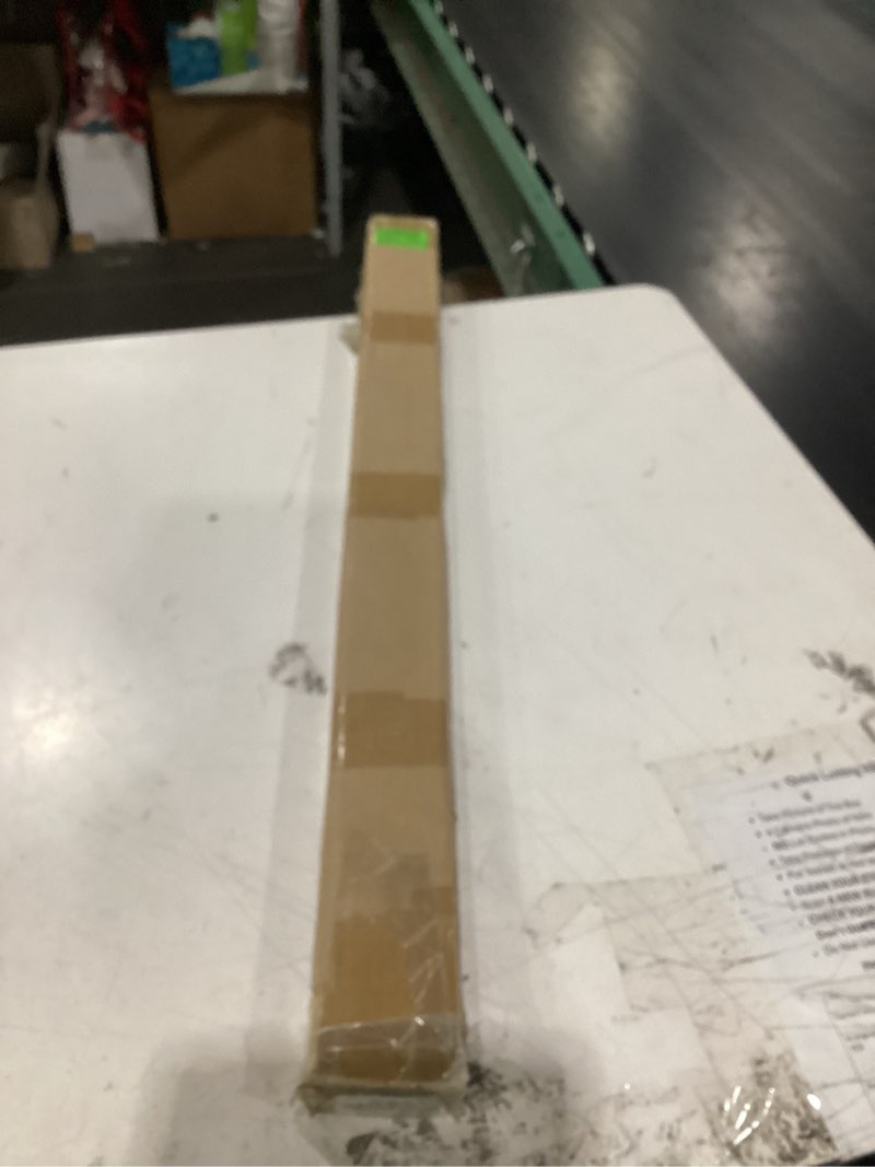 Condition photo showing New/Like New for bigalleons aluminum solid deck balusters, 32.25 x 1 x 0.2 in, grooved, matte black (48-pack, staircase)