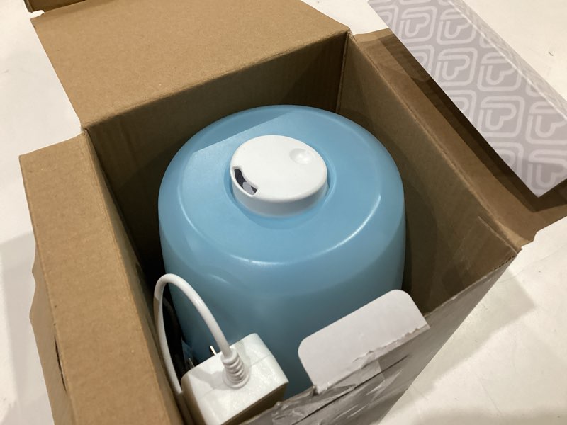 Condition photo showing As Is for safety 1st everyday compact cool mist humidifier, blue