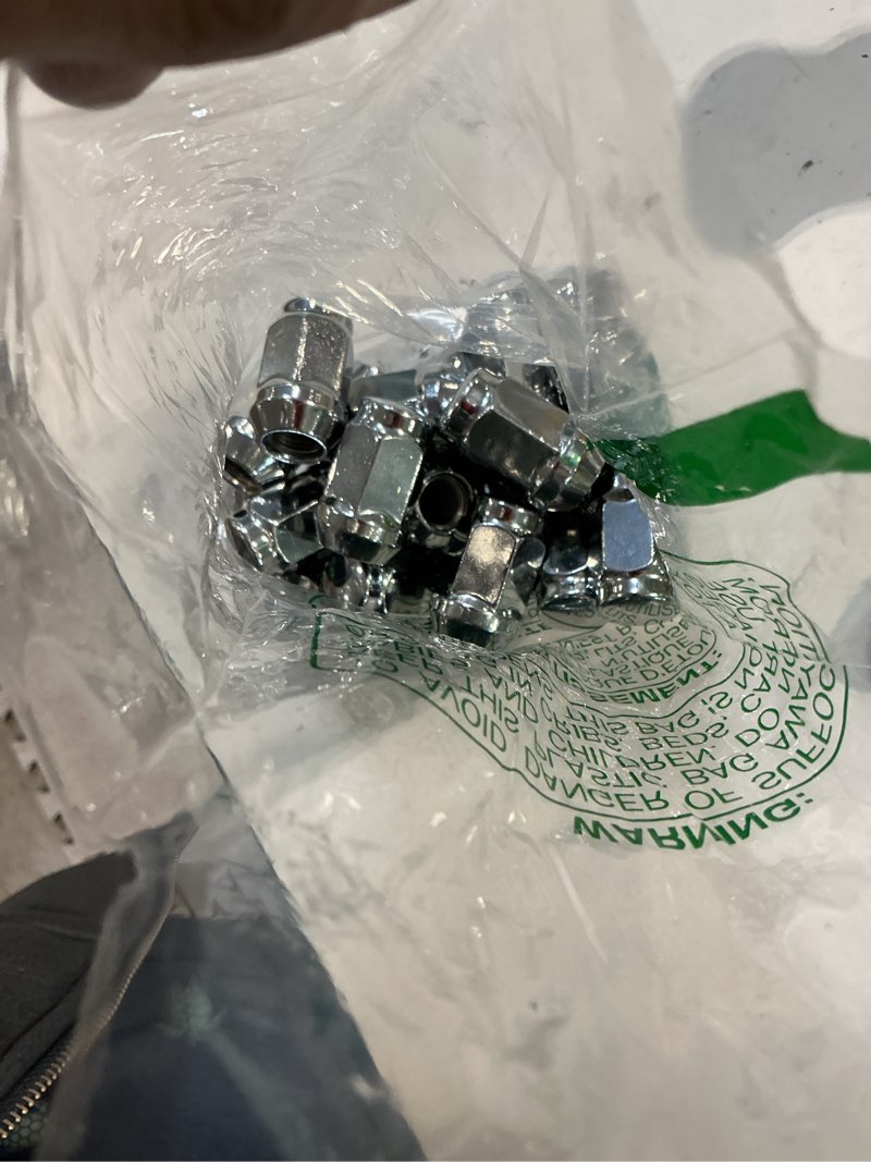 Condition photo showing Good Condition for zpana 20pcs m12 x 1.5 bulge acorn lug nuts steel wheel nut silver | steel construction,closed end acorn design,secure wheel fastening,thread matched fitment,automotive exterior accessories m12 x 1.5/silver