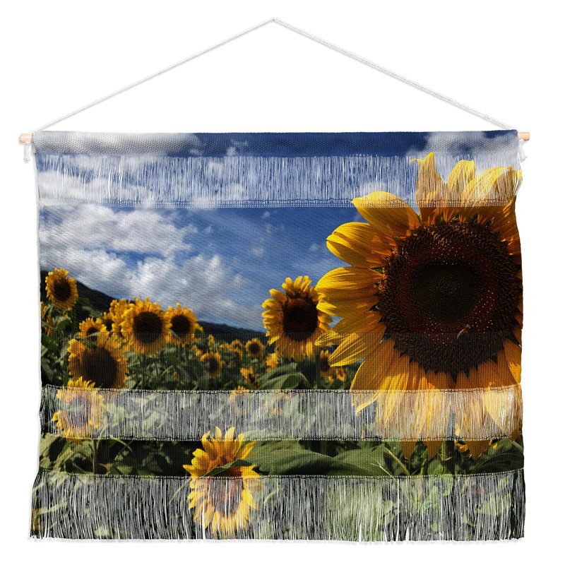Sunflower Love by Deb Haugen Wall Hanging Size: 16" H x 22" W x 0.13" D