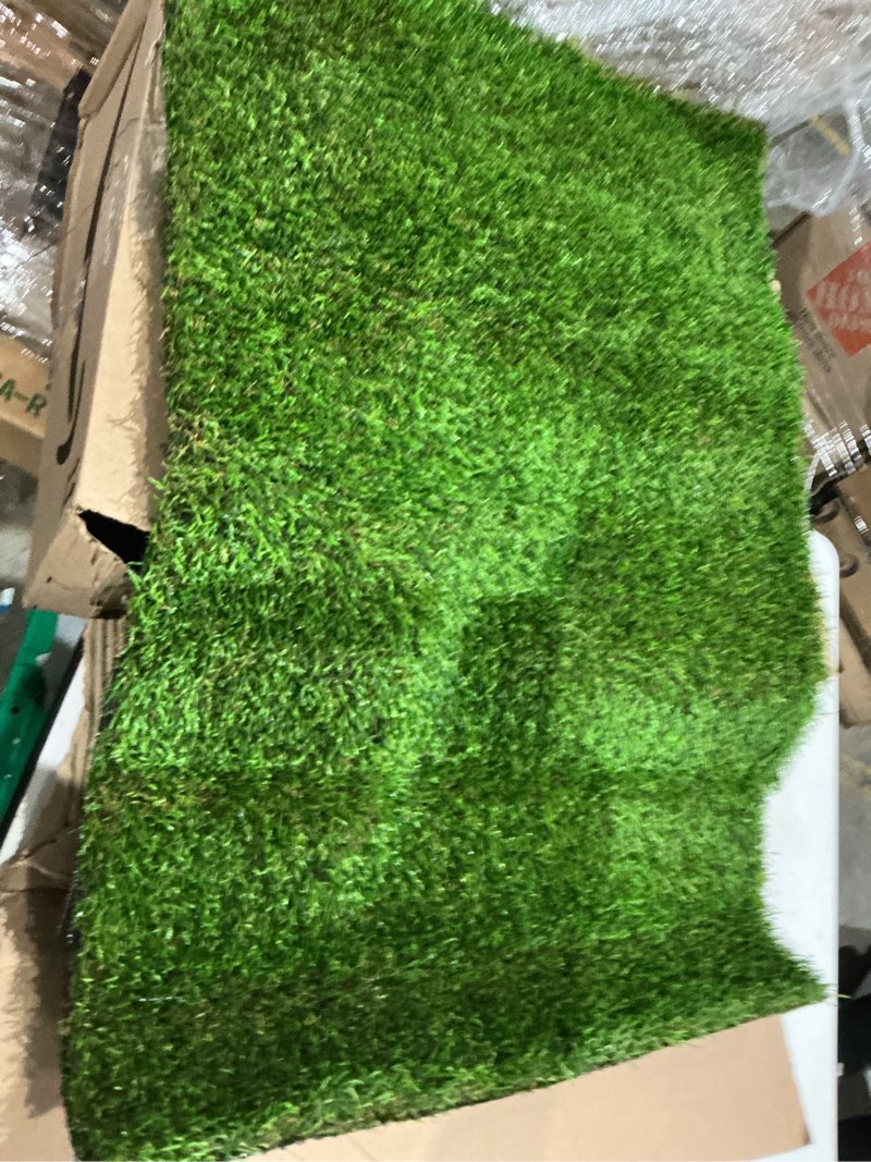 Condition photo showing As Is for artificial turf styles