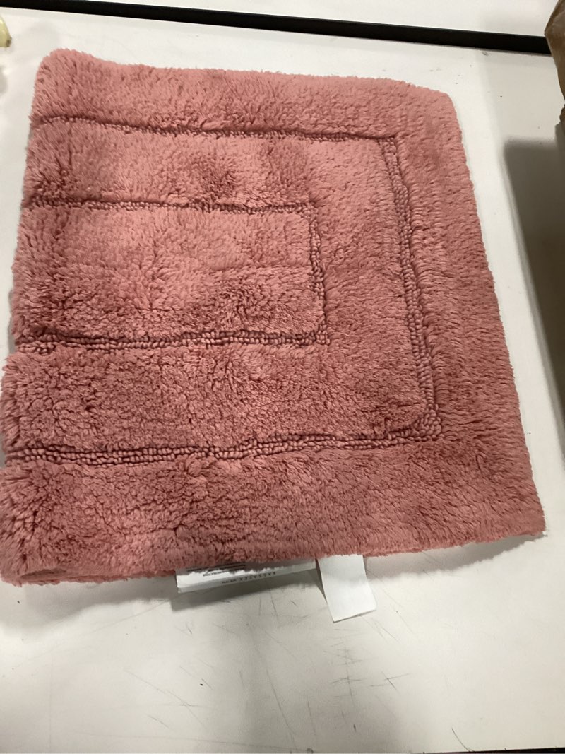 Condition photo showing Good Condition for Kassatex Kassa Design Bath Rug, 20 by 32-Inch, Wild Salmon 20 x 32 in Wild Salmon