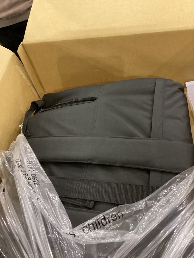 Condition photo showing New/Like New for Heated Stadium Seats for Bleachers with Back Support with 5V 20000mAh Battery and Wide 20"/25" Dual-Sided Heated Bleacher Seat 6 Reclinng Positions Heat Heated Stadium Chair USB 3 Levels of 25" Warm Black with 5V 20000mAh Battery 2