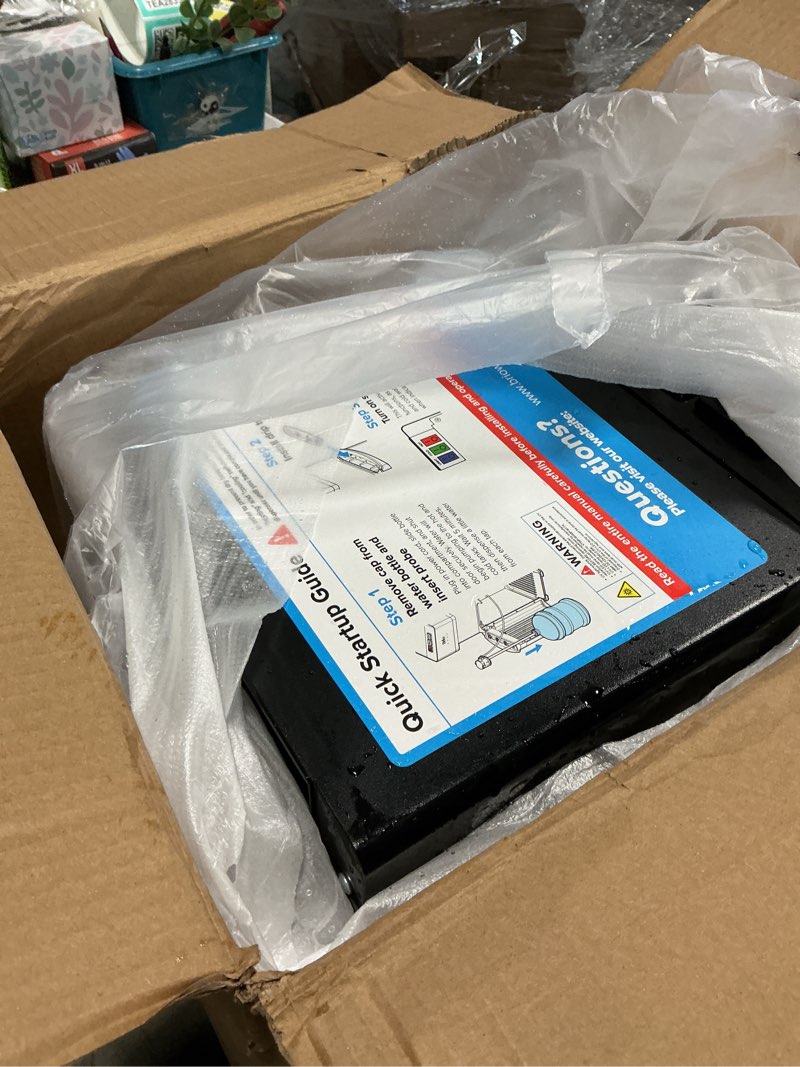 Condition photo showing As Is for Brio Self Cleaning Bottom Loading Water Cooler Water Dispenser – Limited Edition - 3 Temperature Settings - Hot, Cold & Cool Water Stainless Steel