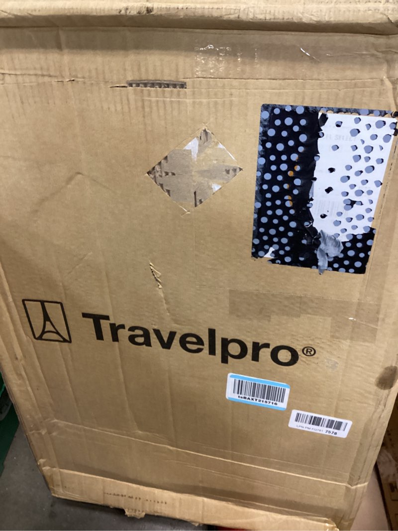 Condition photo showing New/Like New for travelpro maxlite air v2 hardside expandable checked luggage, 8 spinner wheels, lightweight hard shell suitcase, tsa lock, slate green, checked large 28-inch checked large 28-inch slate green