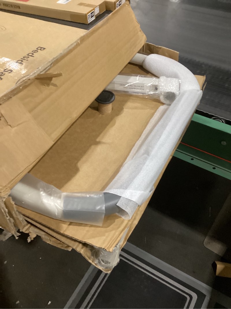 Condition photo showing New/Like New for Step2Bed Bed Rails For Elderly with Adjustable Height Bed Step Stool & LED Light for Fall Prevention - Portable Medical Step Stool comes with Handicap Grab Bars making it easy to get in and out of bed Regular