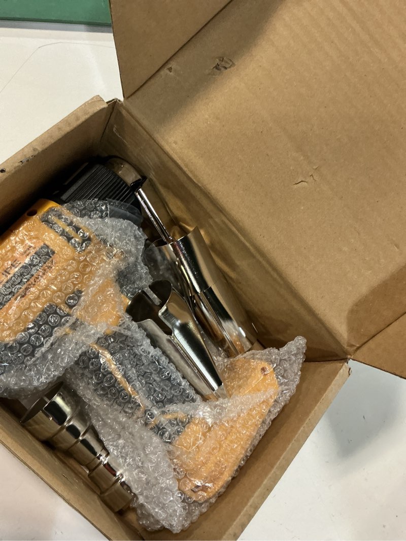 Condition photo showing Good Condition for cordless heat gun for dewalt 20v battery,lithium hot air gun, 5 nozzle attachments,2-temp setting max 1022°f(550°c),heat gun for shrink wrapping, tube bending (tool only, no battery) ordinary