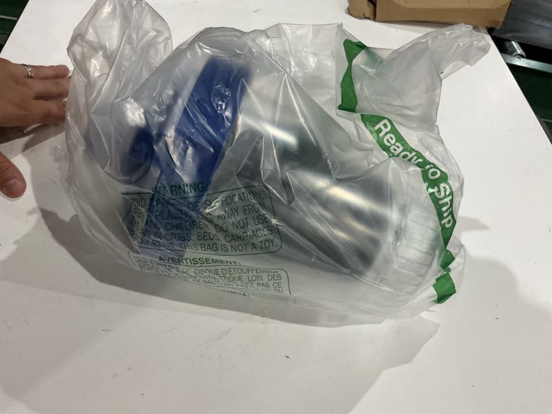 Condition photo showing As Is for atracypart inline pool leaf canister compatible with hayward w560 poolvac navigator standard, leaf catcher filter with strainer basket and 5 skimmer socks black