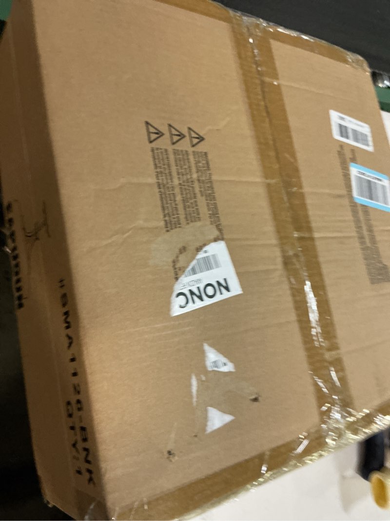 Condition photo showing New/Like New for EAPUDUN 3-Light Farmhouse Semi Flush Mount Ceiling Light Fixture, Modern Pendant Light, Brushed Nickel with Clear Glass Shade, SMA1126-BNK Brushed Nickel 3 Light