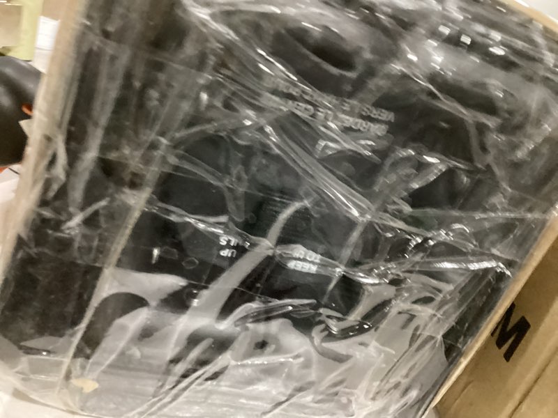 Condition photo showing As Is for pamo babe portable crib baby playpen with mattress and carry bag black