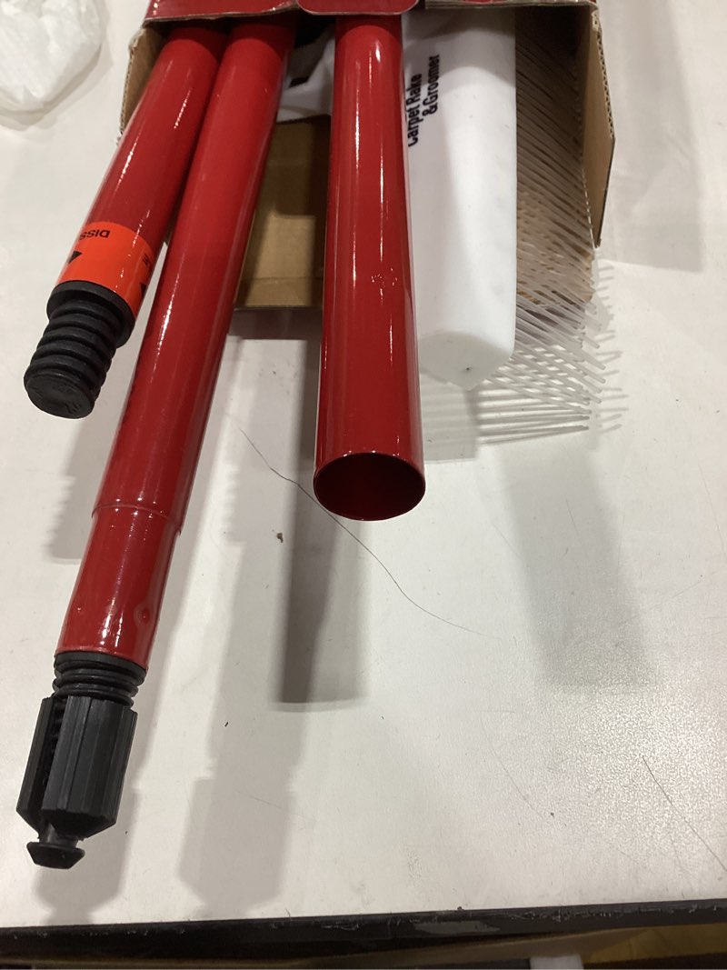 Condition photo showing Good Condition for roberts 12" carpet rake and groomer with 51" handle