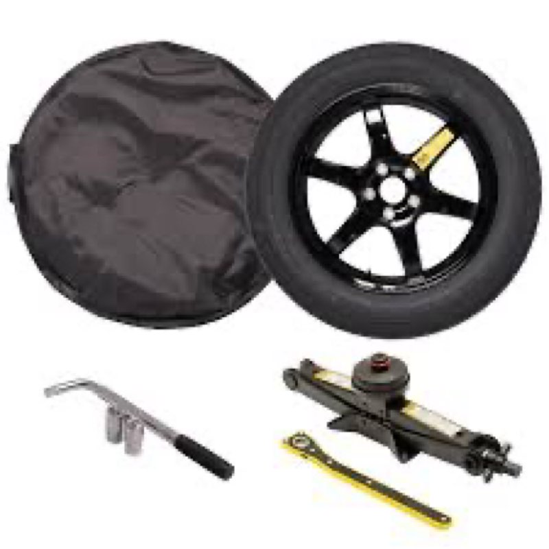 StanceMagic Complete Spare Wheel Tire Kit Fits 2020-2025 Tesla Model Y Spare Tire Kit, 18x4 Rim, Inc