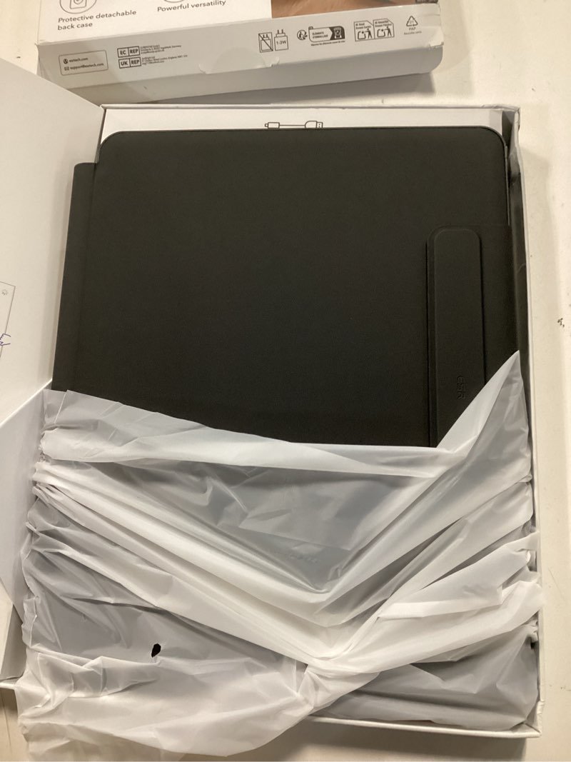 Condition photo showing item condition for ESR iPad Pro 13 Inch Case with Keyboard (M5/M4, 2025/2024), iPad Pro 13 Keyboard Case with Easy-Set Magnetic Stand, Portrait/Raised Modes for iPad Pro 13, Removable, Rebound 360 Series, Black iPad Pro 13 2024 Black