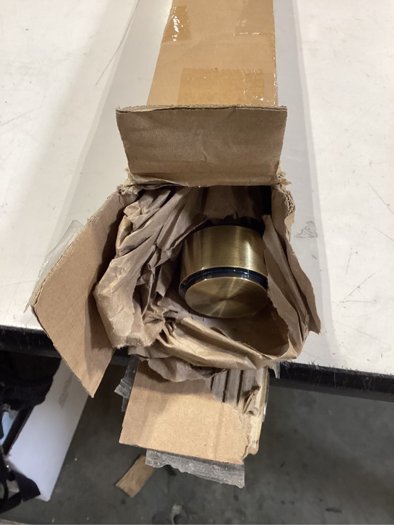 Condition photo showing Good Condition for heavy duty curtain rods,1 1/4" large diameter premium nonadjustable curtain rod,48in/4ft custom window treatment rods with durable aluminum brackets and end caps,antique bronze finish antique bronze 48in/4ft