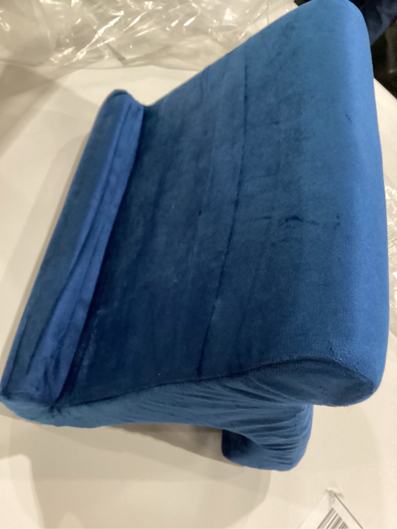 Tablet pillow standard navy blue