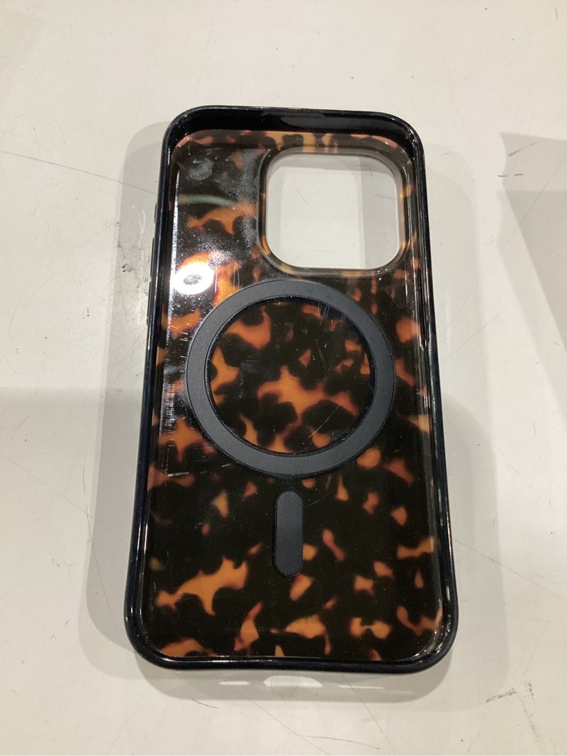 Condition photo showing Good Condition for kate spade new york iphone 15 pro case, compatible with magsafe - tortoiseshell