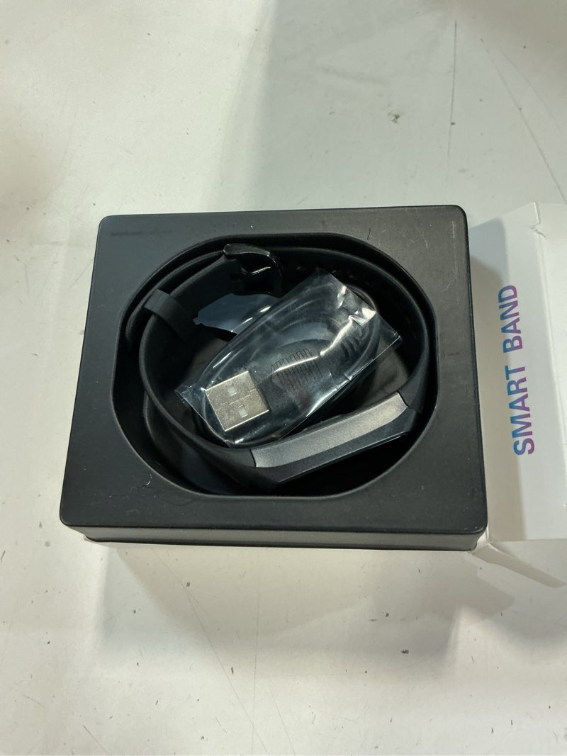 Condition photo showing New/Like New for fitness tracker activity tracker smart watch 1.10''amoled touch color screen,smart watch with 24/7 blood oxygen heart rate,sleep monitor,ip68 waterproof,step counter health for women men (black)