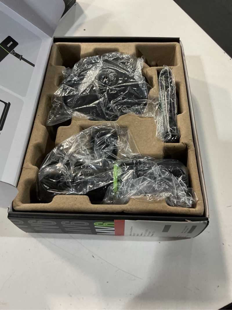 Condition photo showing New/Like New for shure mv6 gaming microphone, dynamic usb pc mic for video games & streaming - desktop stand, background noise cancellation, tap-to-mute & 3.5mm output for real-time headphone monitoring