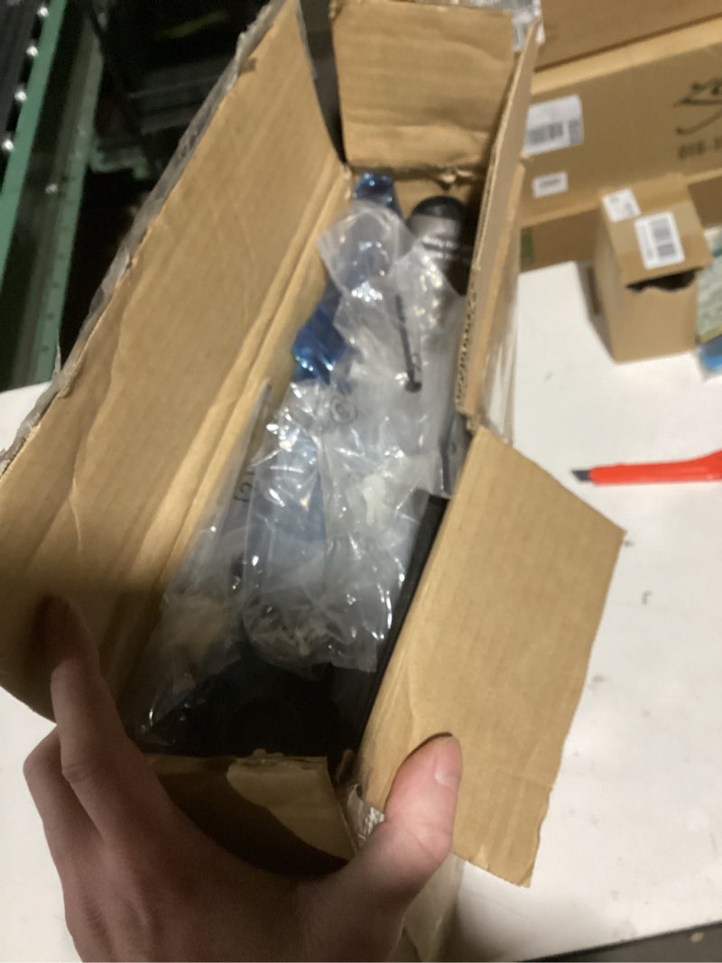 Condition photo showing Good Condition for Nightstand, Small 2 Drawer Dresser End Table Bedside Furniture, Wooden Top Fabric Bins for Bedroom, Closet, Entryway, Dorm, 11.8" D x 18" W x 20", Black Black 1