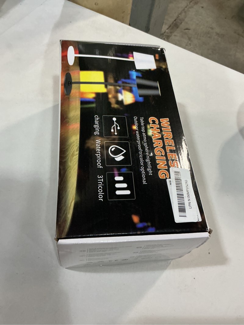 Condition photo showing New/Like New for bgfhome cordless table lamp led desk lamp,5000mah rechargeable touch night light wireless minimalist design for/restaurant/bedroom/bars/outdoor party/camping/coffee shop 2pack beige