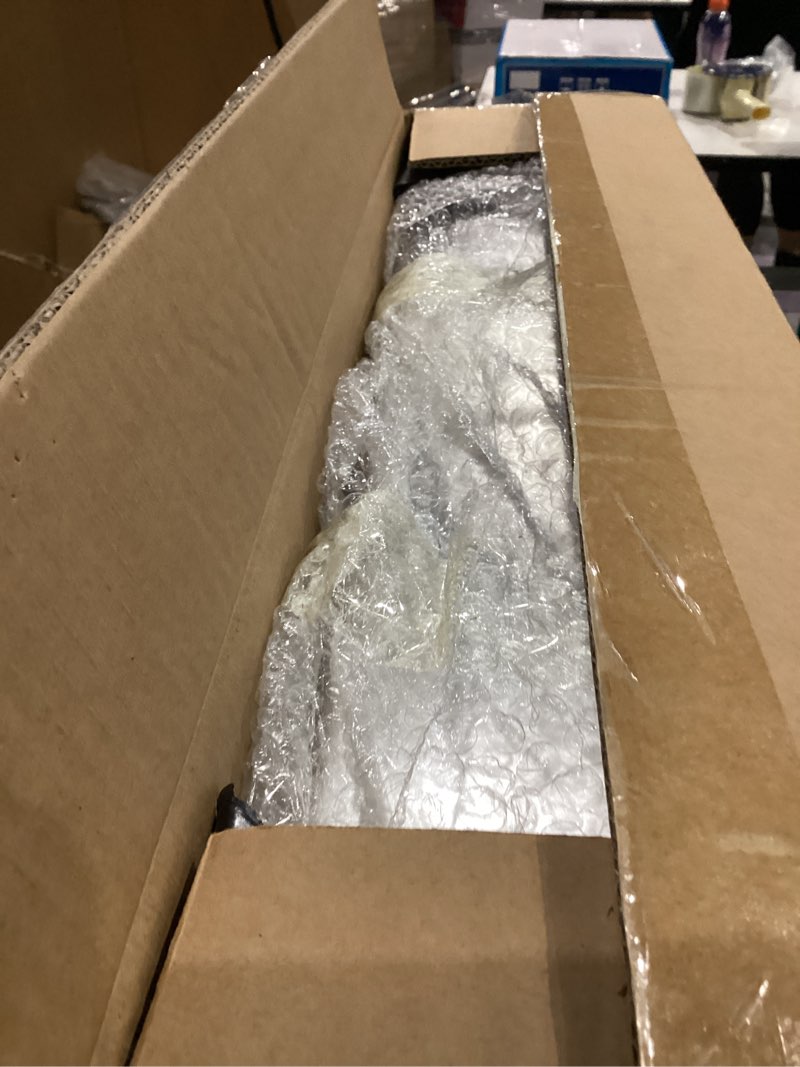 Condition photo showing New/Like New for FURTIME Stainless Steel Litter Box with Lid, Large Enclosed Cat Litter Box for Big Cats, Metal Cat Box with High Sided Enclosure & Scoop, Front & Top Entry, Odor Free, Anti-Leakage, Grey X-Large Grey