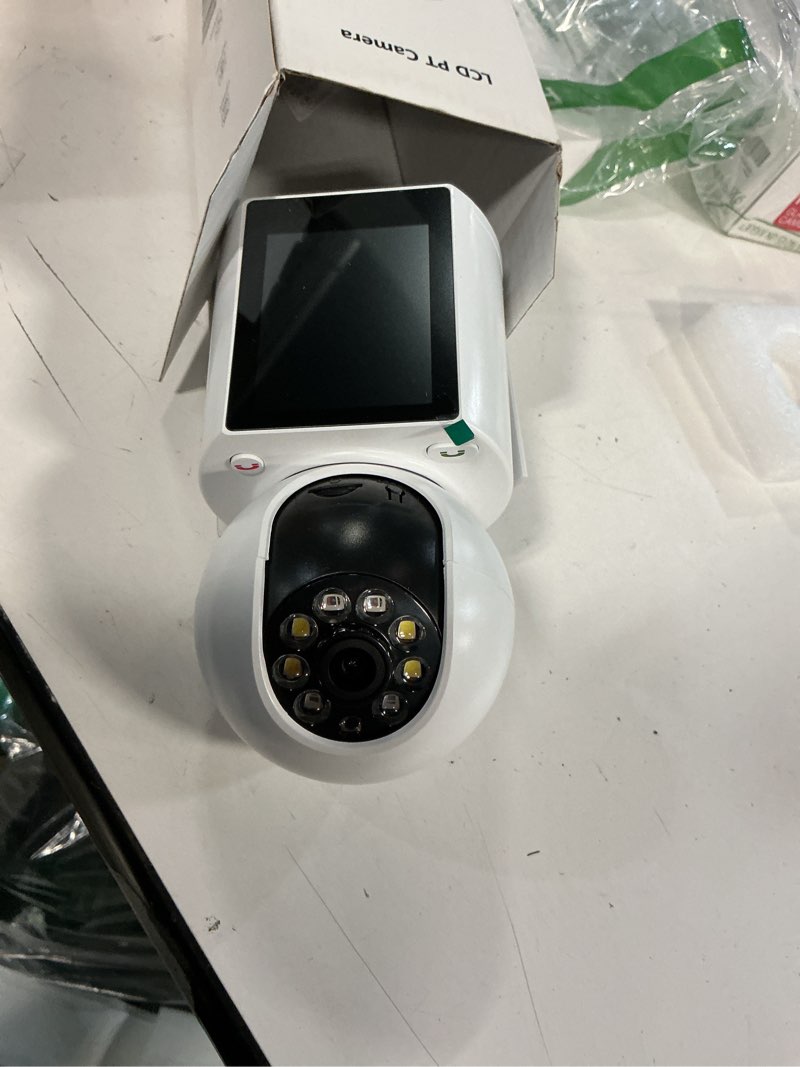 Condition photo showing Good Condition for 4K Home Security Cameras, WiFi Camera Indoor, Baby Monitor Camera for Pet/Dog with Phone APP, Night Vision & 2-Way Audio, Motion Detection Alert, 360° Panoramic/2.8" Screen