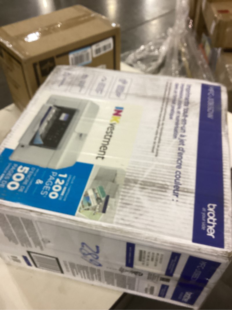 Condition photo showing New/Like New for Brother INKvestment 1365 Wireless Color Inkjet All-in-One Printer with Automatic Duplex Printing and 1.8” Color Display | Includes Refresh Subscription Trial(1) (MFC-J1365DW) New MFCJ1365DW (Upgraded Version Adds Duplex)