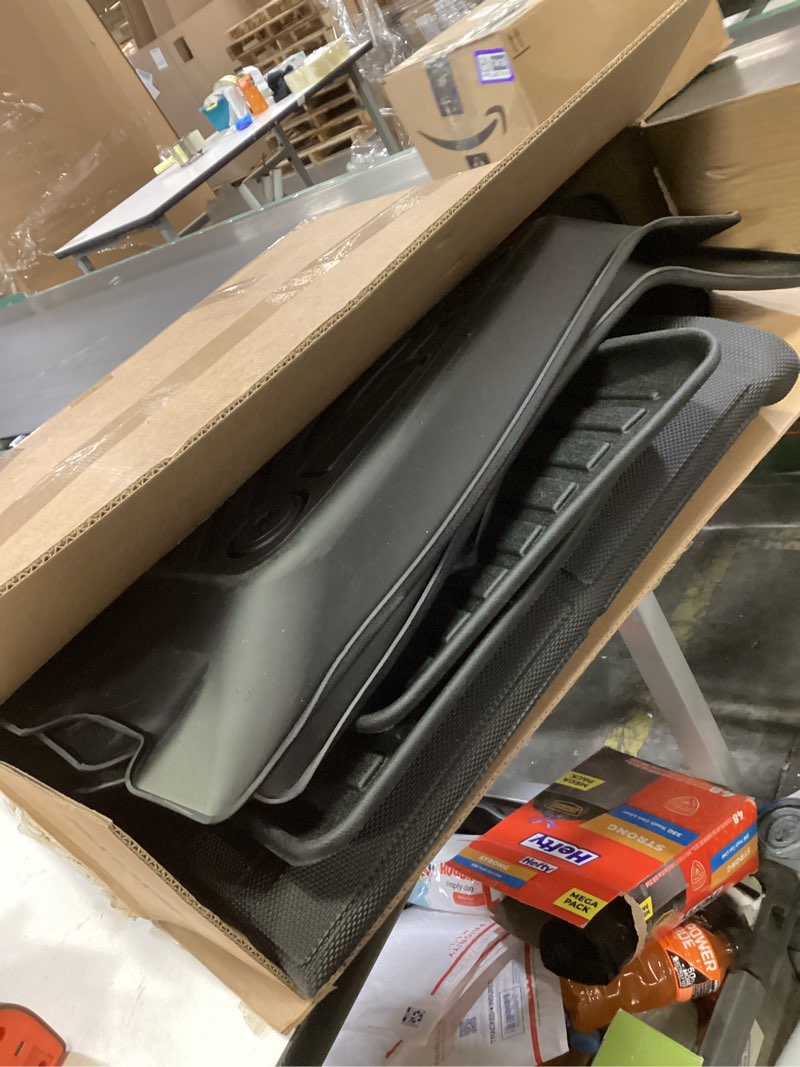 Condition photo showing As Is for ((Similar))LASFIT Floor Mats for Honda Civic 2016-2021 All Weather Protection TPE Car Liners - 1st & 2nd Row, Black 1?For Honda Civic | 2016-2021 | 1st & 2nd Row