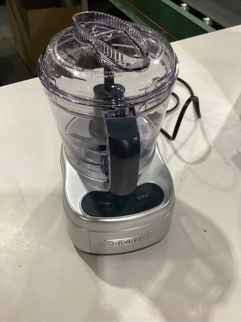 Condition photo showing New/Like New for Cuisinart ECH-4SV Elemental 4-C Chopper Grinder, Silver 4-Cup